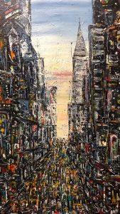 NY - 90x120 Acryl/Canvas