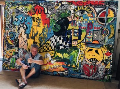 Travel Dream (2018) – Acryl auf Leinwand – 300 x 200 cm